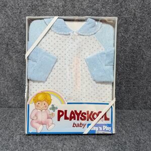 Vintage 1990 Playskool Poke-dot Baby Sleep'n Play (Size M 13-17 Lbs.) NOS NIP